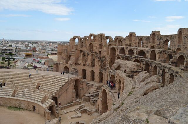 El Jem um dos anfiteatros romanos mais preservados do mundo