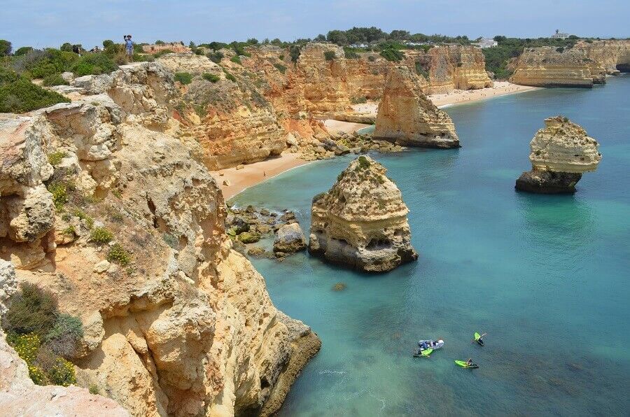 As melhores praias do Algarve, em Portugal